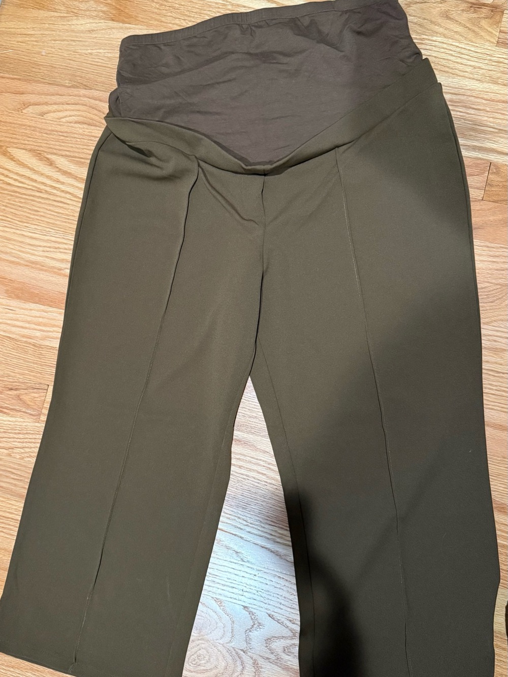 H&M Brown Maternity Pants size XL NWT